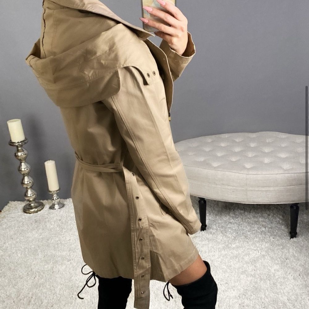 Double Breast Trench Coat Jacket - Picture 2 of 3